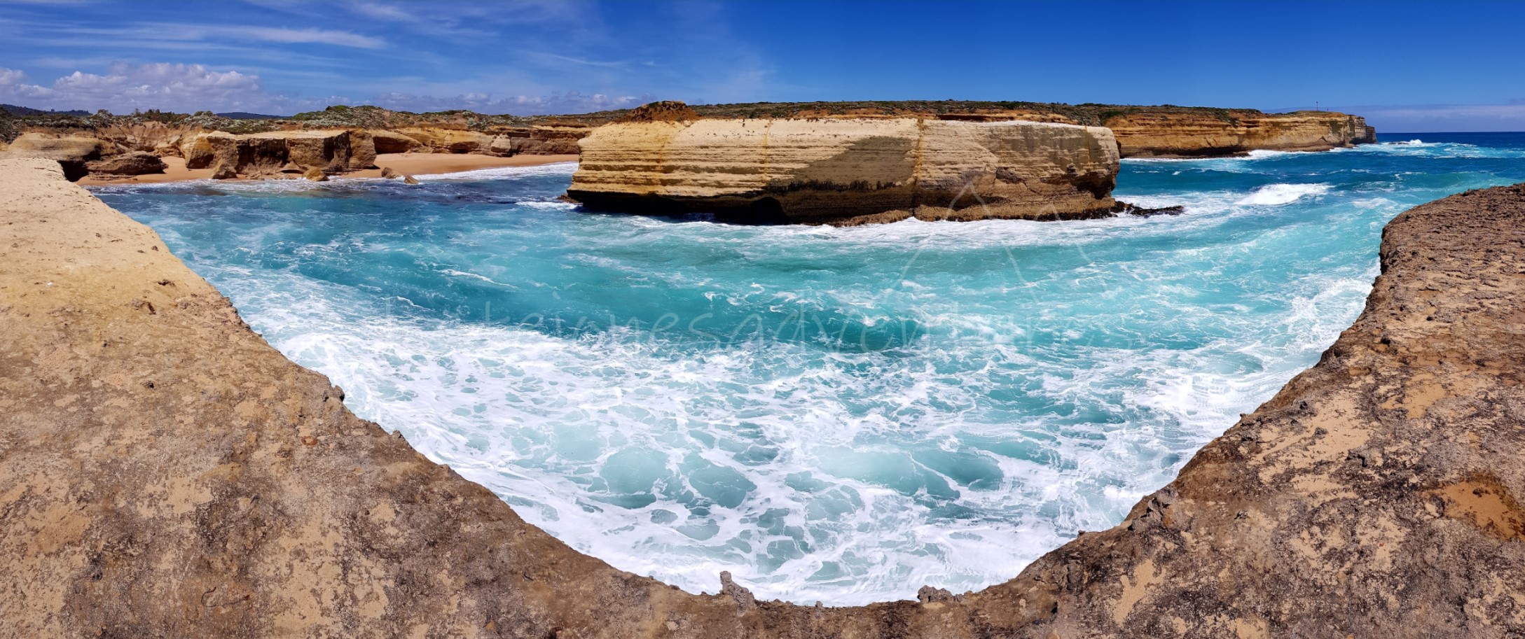 Ledge near Sherbrook River